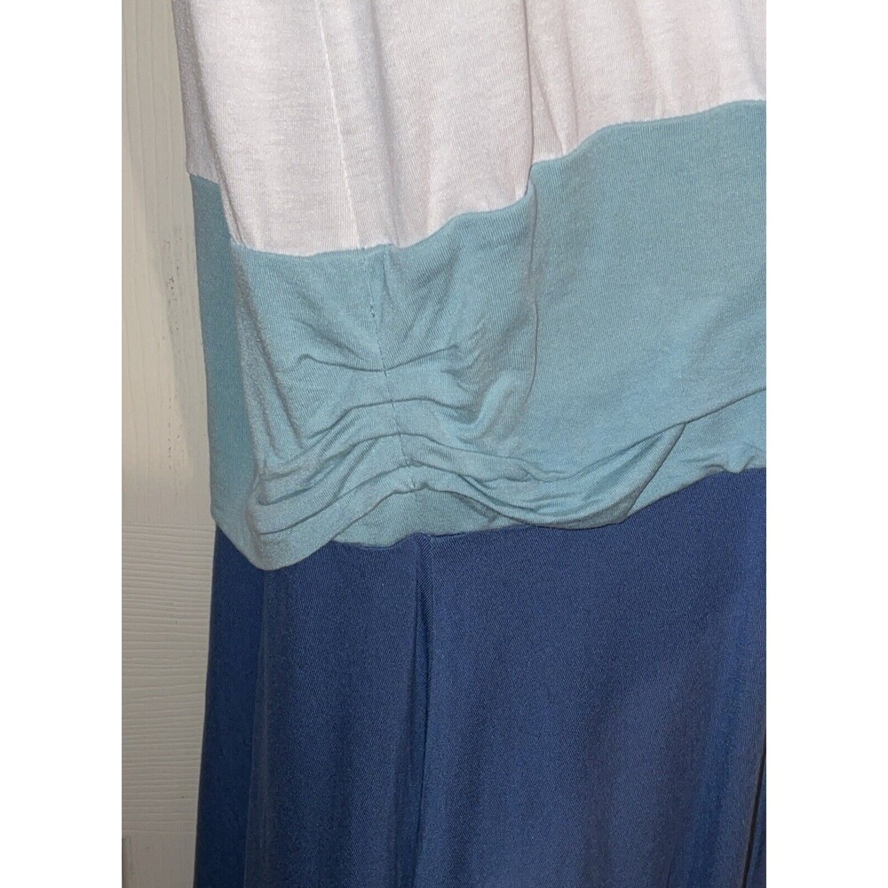 Lascana Womens Dress Sz 12 White Top Mini Tank Dress Sleeveless - Picture 5 of 11